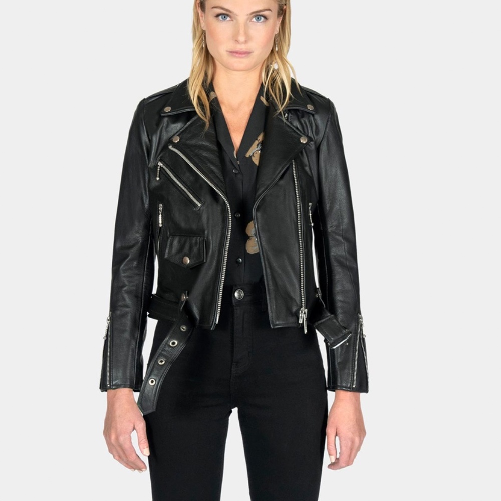 Straight to Hell Leather Jacket
